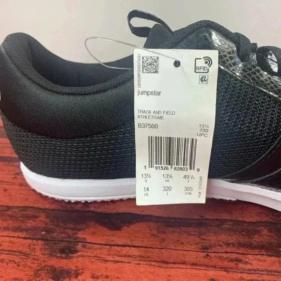 Adidas Jumpstar Track Shoes sz 14